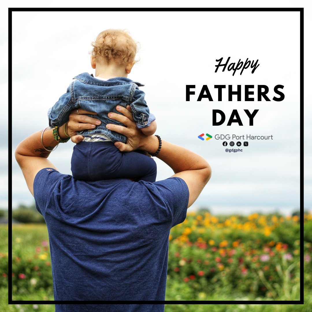 Happy Father’s Day to the builders, dreamers, and silent superheroes! 

Today, we celebrate the dads who guide with strength, lead with wisdom, and love without limits.

#FathersDay2025 #TechDads #BuildersAndBackbones #GDGPHCommunity #FathersInTech