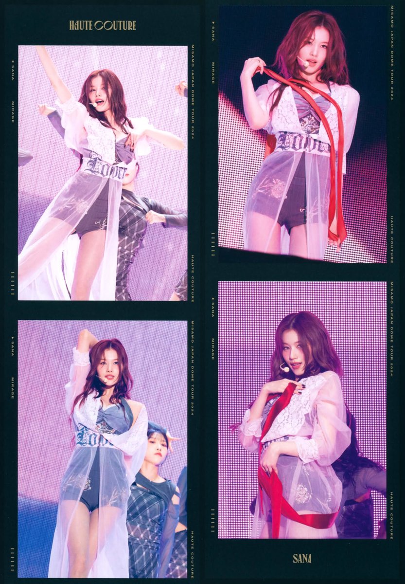 SCAN] MISAMO JAPAN DOME TOUR 2024 