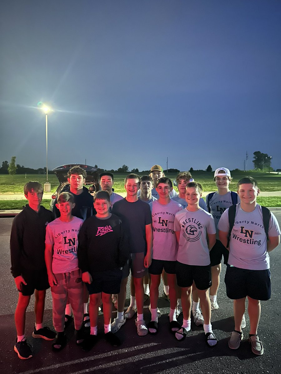 Liberty North Men’s Wrestling (@lneaglewrestle) on Twitter photo Guys are loaded up and headed to STL for a 5 day Purler camp. Safe travels men! <a href="/purlerwrestling/">Purler Wrestling</a> Guys are loaded up and headed to STL for a 5 day Purler camp. Safe travels men! <a href="/purlerwrestling/">Purler Wrestling</a>