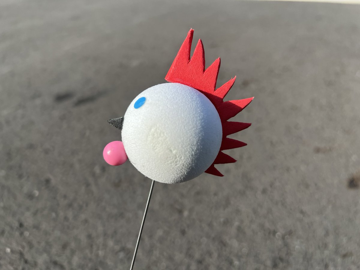 arrow_193's tweet photo. jackのアンテナトッパー
スポンジ切って貼っつけてモヒカンにした🐓
PUNK仕様🔥 https://t.co/AAEg3zJQnO