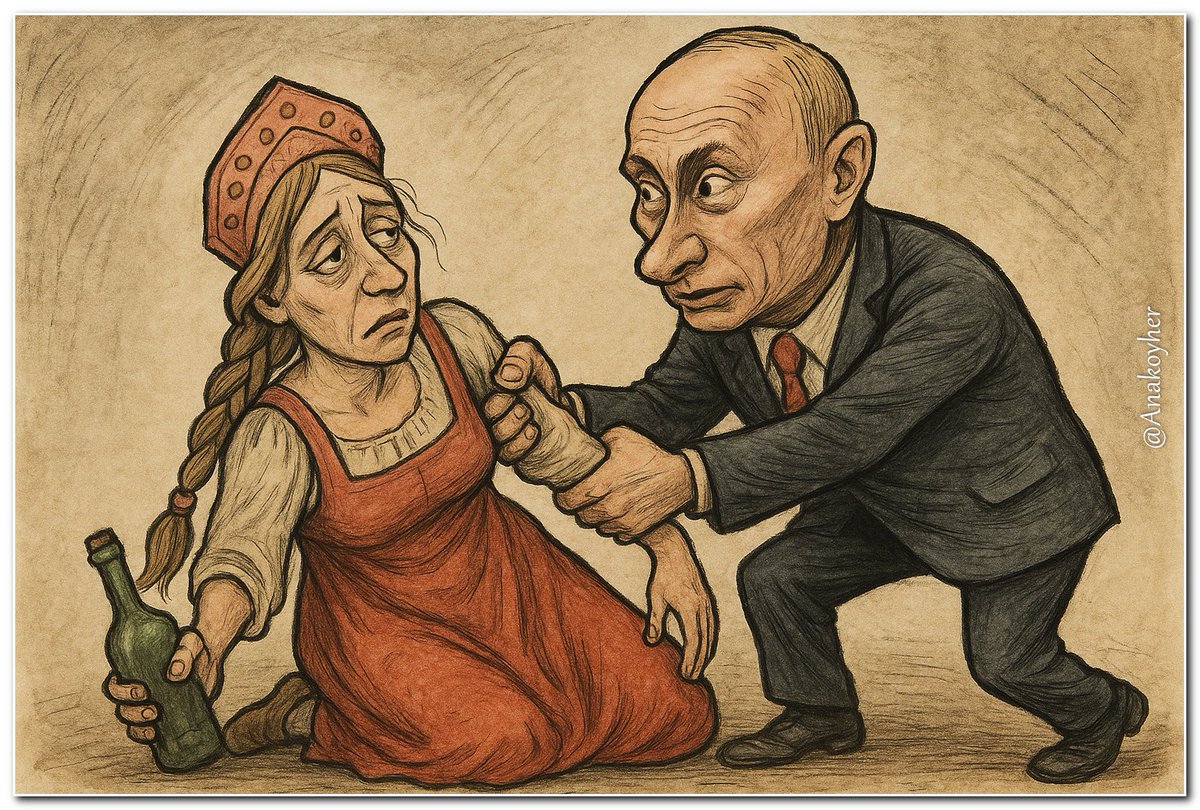 Путин поднимает Россию с колен.
#карикатура #сатира