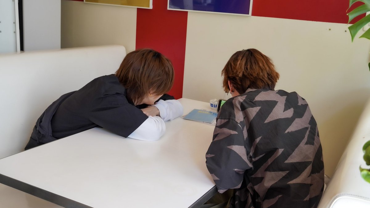 2人で鑑賞中⚽️