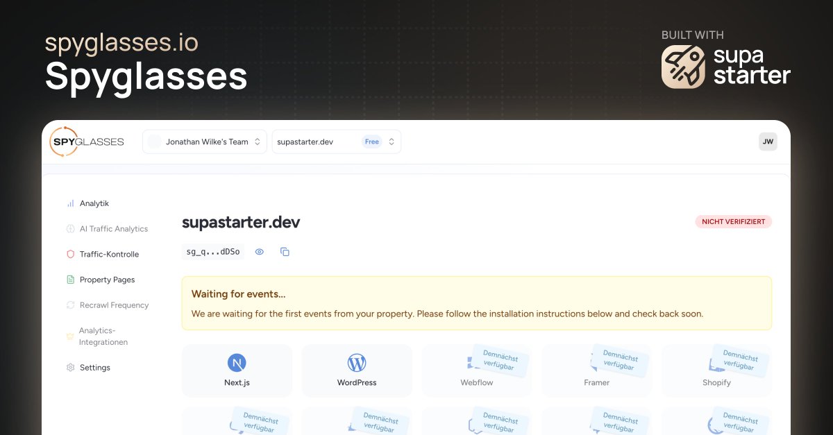 spyglasses.io helps you understand and control your website's AI traffic by giving you comprehensive analytics.
