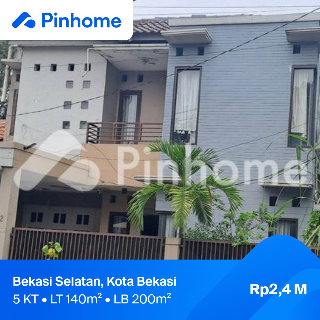 HANN2706's tweet photo. *Dijual Rumah Pondok Pekayon Indah di Jl. Ketapang 20*

✅ LT 140 m², LB 200 m²
✅ 5 KT, 3 KM
✅ Lokasi strategis dekat fasilitas umum
💰 Harga Rp2,40 miliar

📍 Bekasi Selatan, Kota Bekasi

Klik untuk lihat foto &amp; keunggulan lainnya ✨
https://t.co/D5a4PWt7qL https://t.co/aKTup02MMm