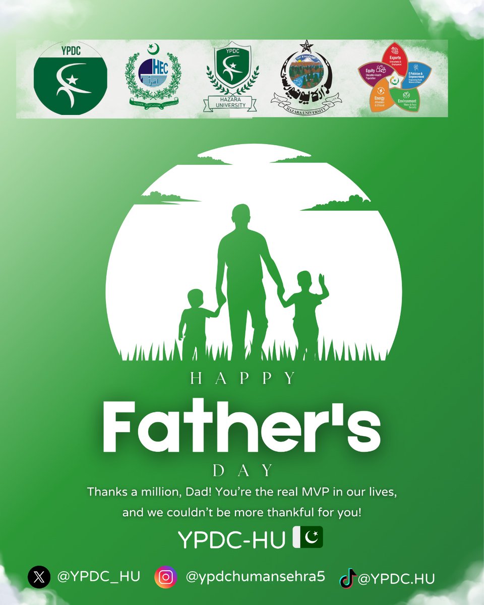 YPDC_HU's tweet photo. From all of us at YPDC - Happy Father’s Day to the heroes who lead with love, wisdom, and strength. Today, we celebrate the fathers shaping futures and inspiring generations. 🌍👨‍👧‍👦 #FathersDay #YPDC https://t.co/2lWllI7EkD