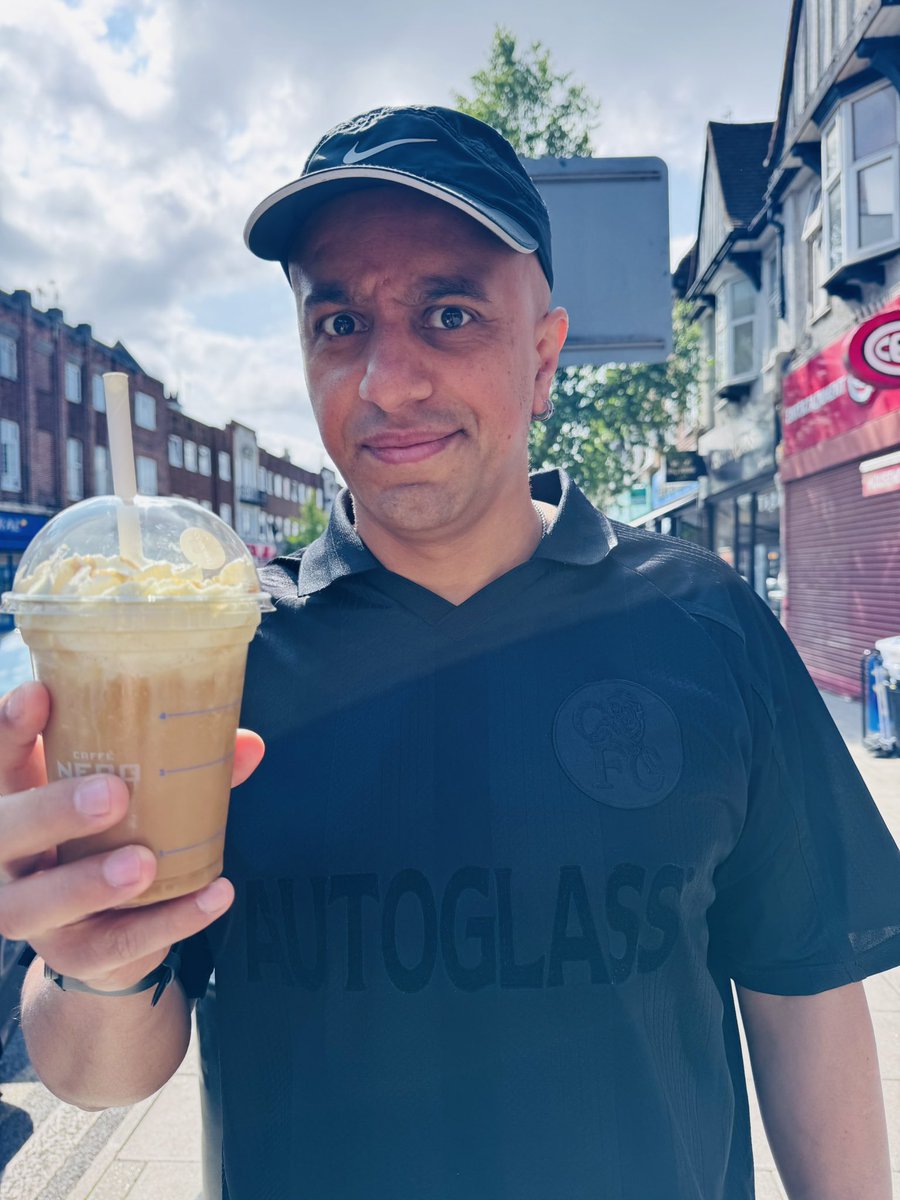 Espresso &amp; Caramel Luxury Frappe — because I love myself 😁