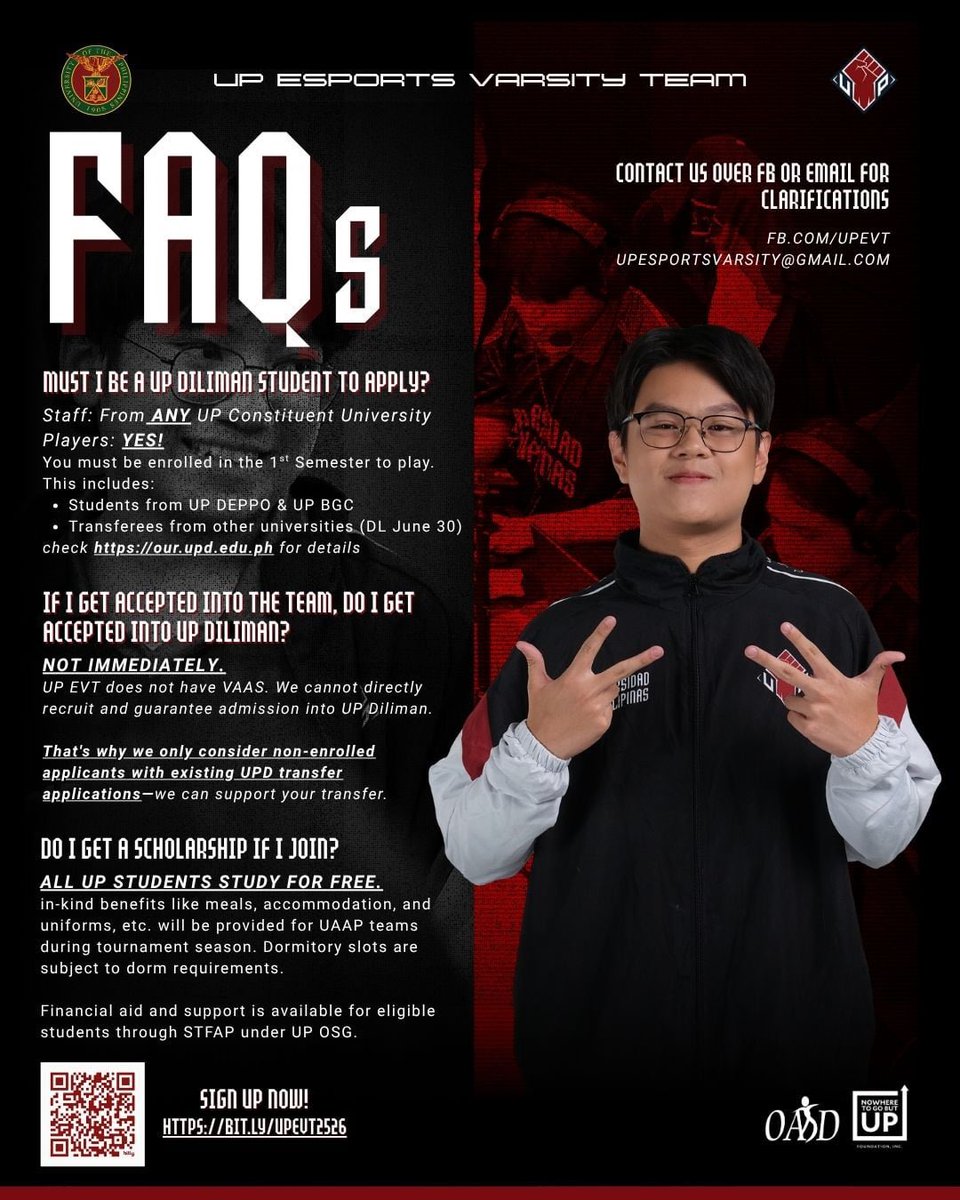 up_evt's tweet photo. FREQUENTLY ASKED QUESTIONS?

We're here to answer them!
Contact us over FB or email for clarifications

Join the UP Fighting Maroons!
SIGNUPS CLOSE JUNE 25, 2359 

Background images: Hero Dela Peña, UP Fighting Maroons Club

#UPEVT
#UPFightingMaroons
#UPFight
#nowheretogobutUP https://t.co/nhWs5QXqbf