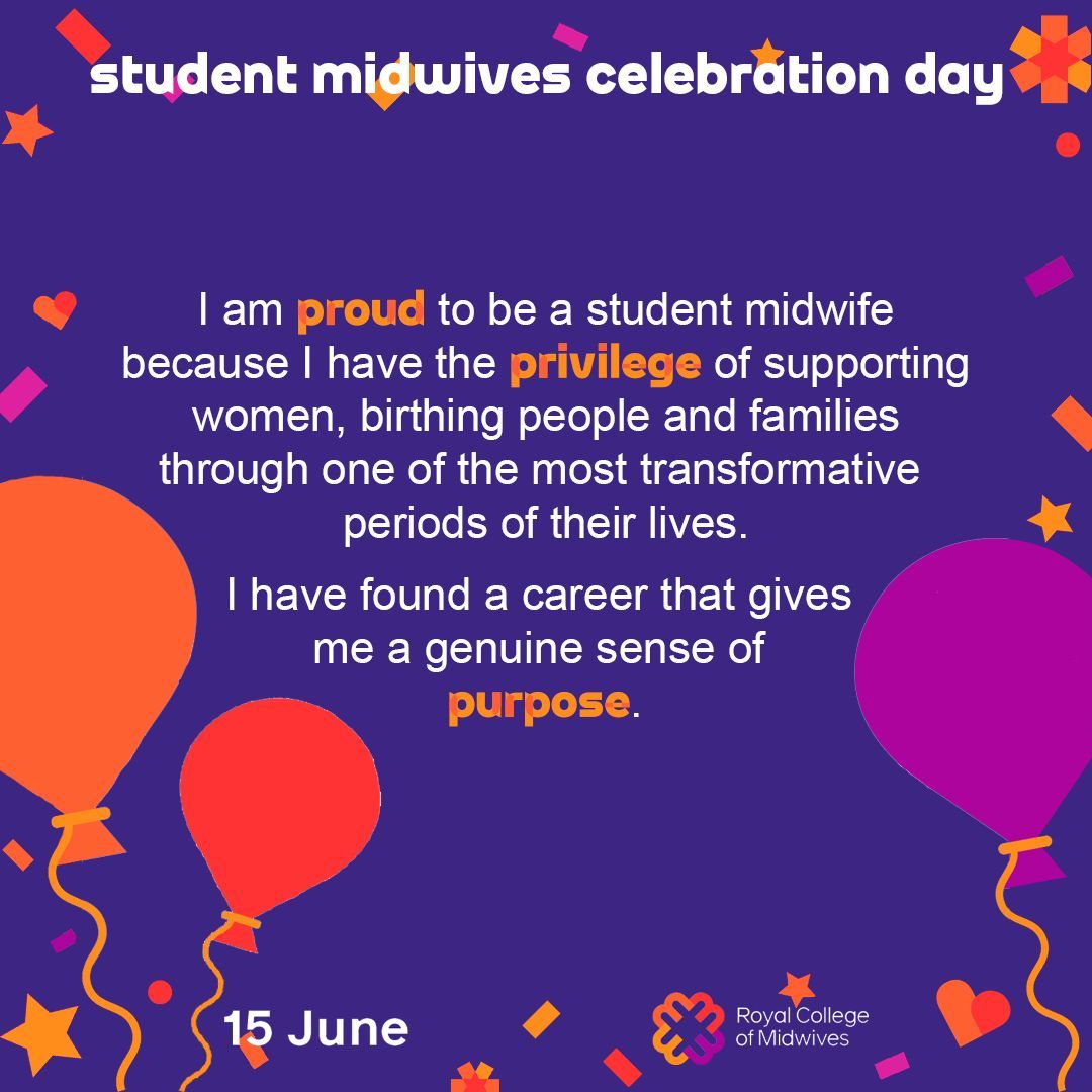 In honour of #RCMStudentsDay25, we are sharing some of the reasons why some of our student members chose to began studying midwifery, why they love being a student and how it feels to begin their journey. First up we have Kurt Lee, Vice Chair of our Student Midwife Forum.
