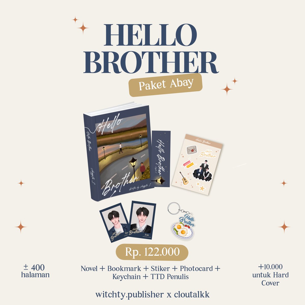 Hello Brother by <a href="/cloutalk/">gee • BOEDJANGAN AU 🎸⭐</a> 

📢 Sudah bisa di CO ya, jangan sampai kehabisan lagi kali ini

15 Juni - 22 Juni 2025

id.shp.ee/ipM1j12

id.shp.ee/zWwSbgW