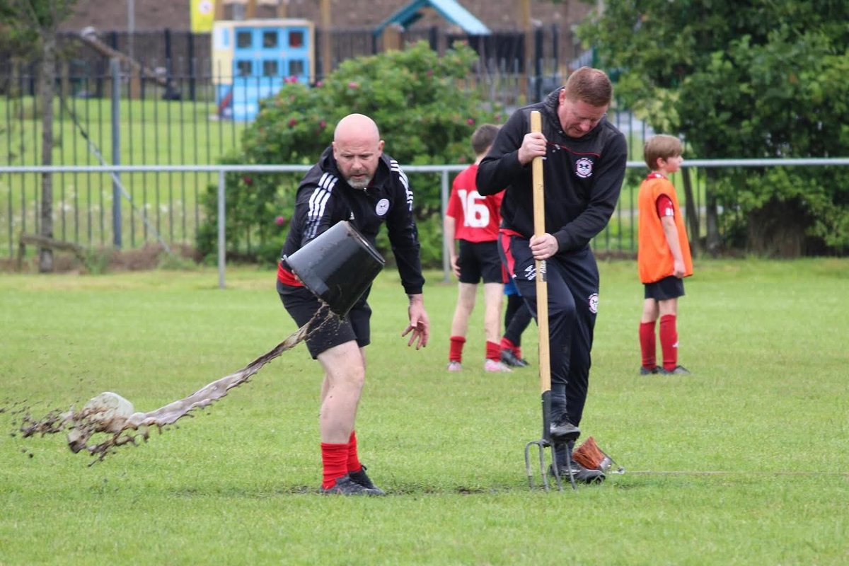 Getting match ready - rain what rain 😵‍💫