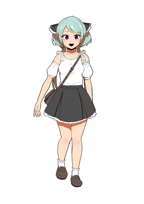 次の犠牲者(無名)
身長140程
買い物帰りに寄生される
before→after(第一形態) 