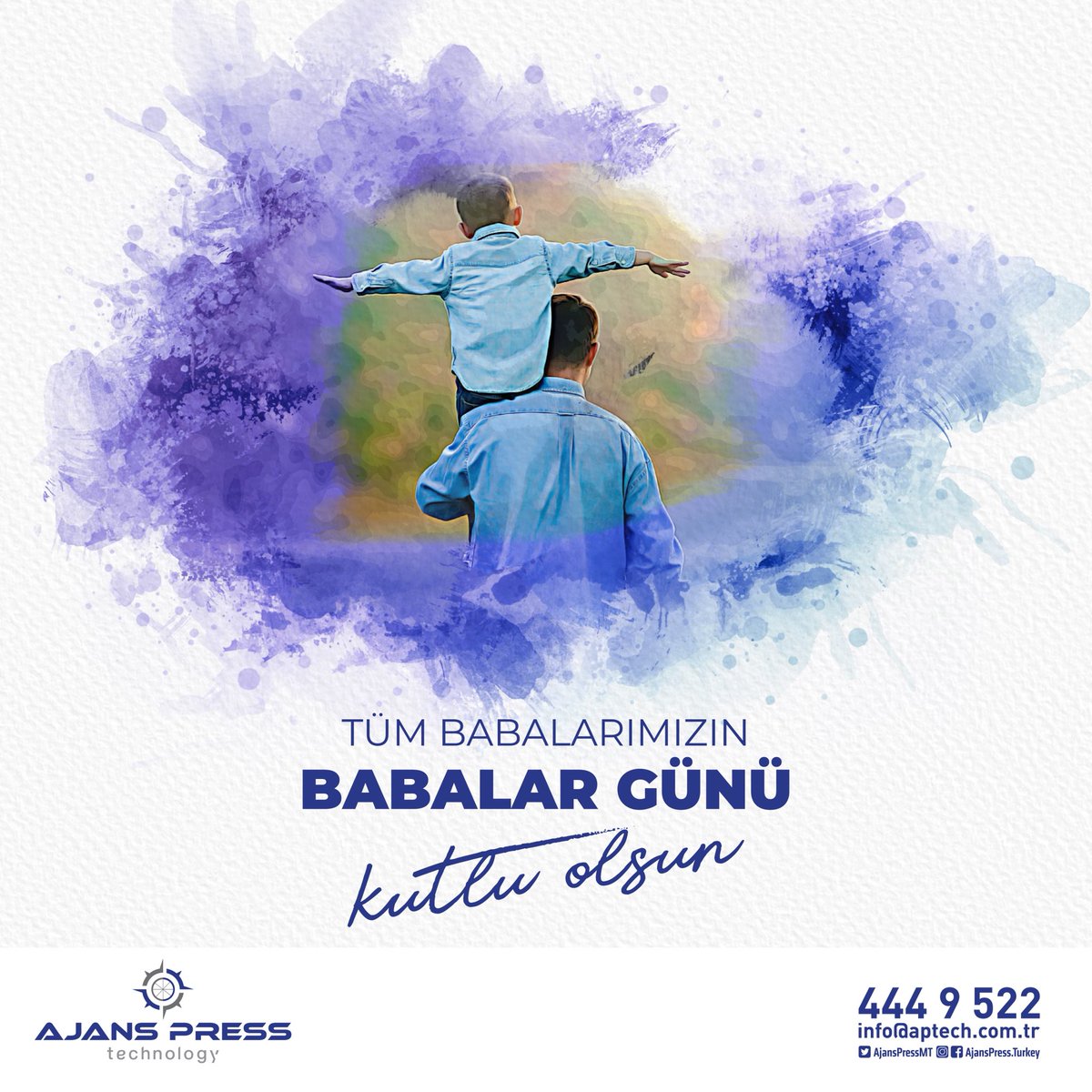 Her zaman yanımızda olan, desteğini hiç esirgemeyen tüm babalarımızın Babalar Günü kutlu olsun. 💙

#BabalarGünü #AjansPressTechnology