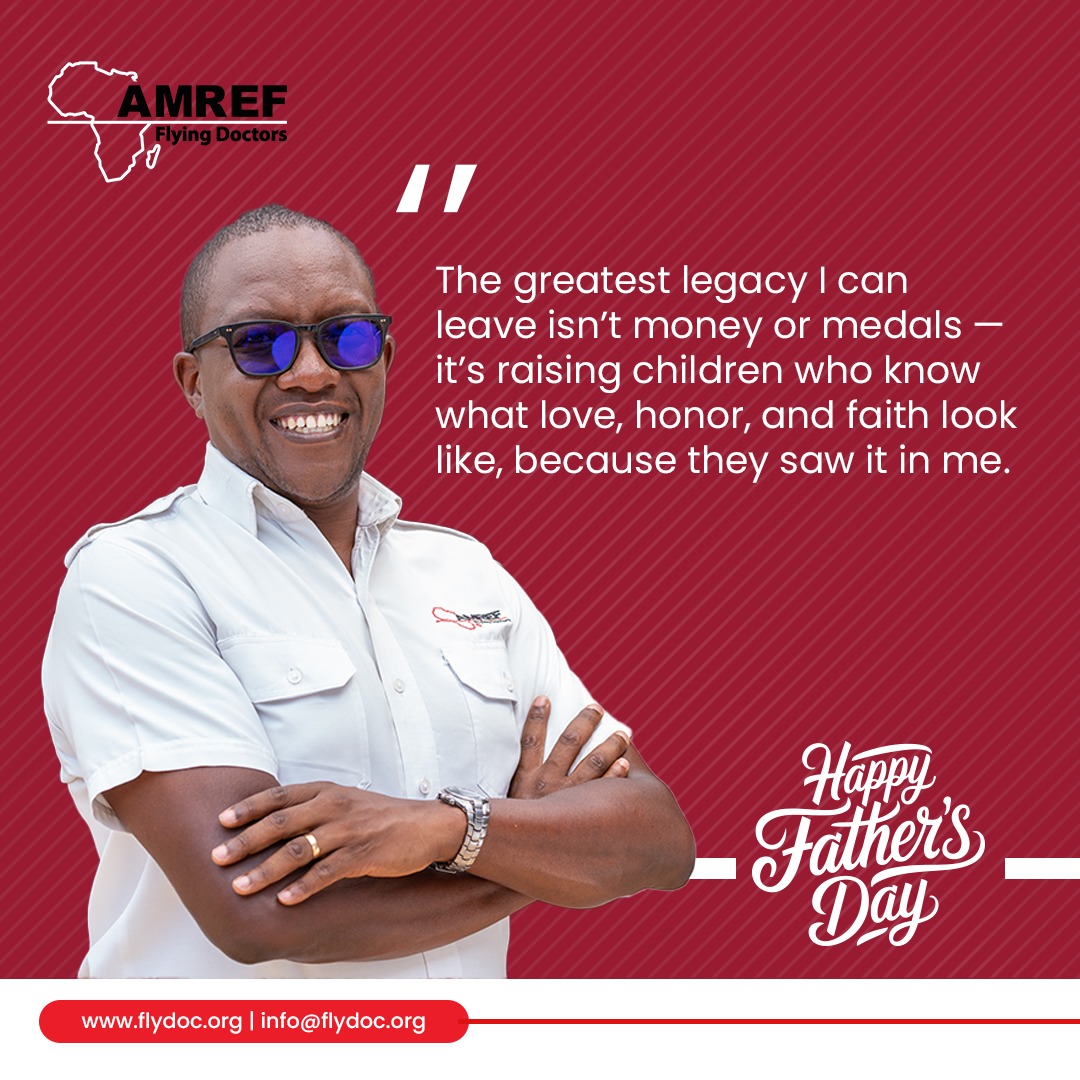 AMREF Flying Doctors (@amrefflyingdocs) on Twitter photo ๐๐ก๐๐ญ ๐๐จ๐๐ฌ ๐๐๐ญ๐ก๐๐ซ๐ก๐จ๐จ๐ ๐ฆ๐๐๐ง ๐ญ๐จ ๐ฒ๐จ๐ฎ?
This Fatherโs Day, ๐ฆ๐๐ง ๐จ๐ ๐๐๐๐๐
๐
๐ฅ๐ฒ๐ข๐ง๐ ๐๐จ๐๐ญ๐จ๐ซ๐ฌ share what being a father means to them โ in their own words. From lessons in leadership to quiet moments of love and legacy, their reflections ๐๐ก๐๐ญ ๐๐จ๐๐ฌ ๐๐๐ญ๐ก๐๐ซ๐ก๐จ๐จ๐ ๐ฆ๐๐๐ง ๐ญ๐จ ๐ฒ๐จ๐ฎ?
This Fatherโs Day, ๐ฆ๐๐ง ๐จ๐ ๐๐๐๐๐
๐
๐ฅ๐ฒ๐ข๐ง๐ ๐๐จ๐๐ญ๐จ๐ซ๐ฌ share what being a father means to them โ in their own words. From lessons in leadership to quiet moments of love and legacy, their reflections