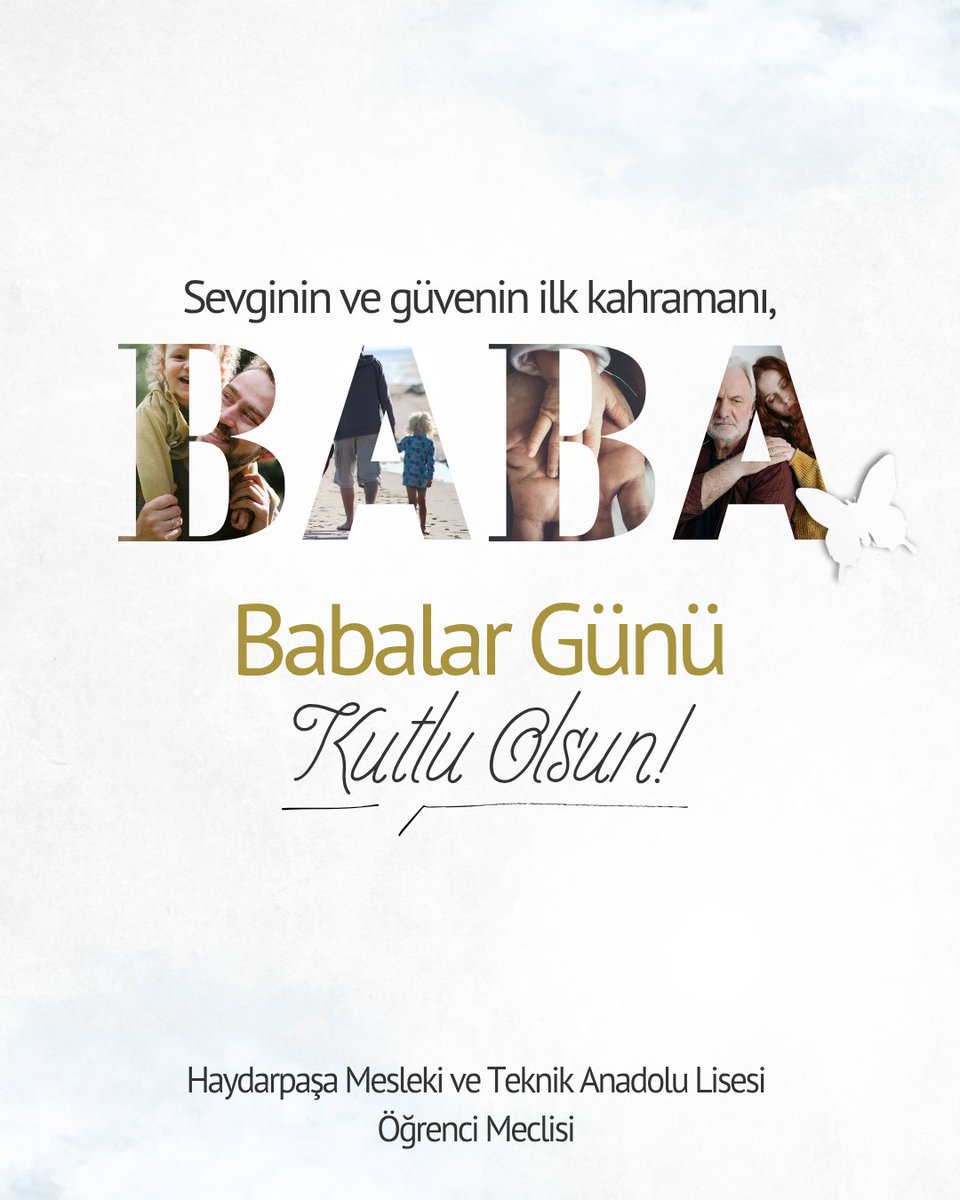 Başta evlatlarının geleceği için her zorluğa göğüs geren fedakâr babalarımız olmak üzere, kalbiyle bir ömür evlatlarına rehberlik eden tüm babaların #BabalarGünü'nü kutluyoruz. İyi ki varsınız.