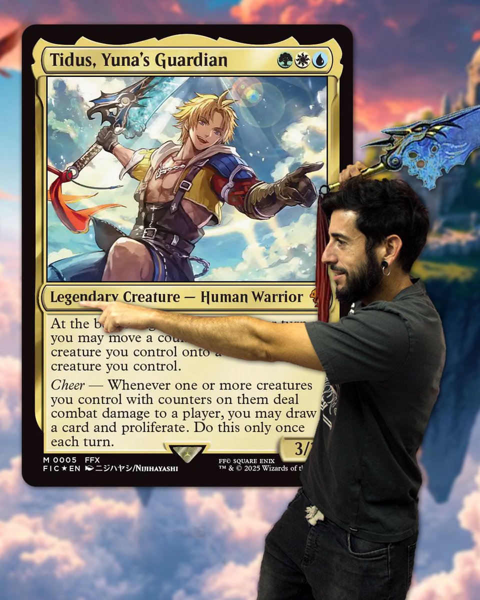 Command_Crew's tweet photo. COMMANDER #009 🔥🔥🔥

Para que disfrutéis del domingo, partida de Final Fantasy y nuevo integrante 😬🫶🏻🔥

🎥🔗 https://t.co/GbCmIx8ANP

🧙🧟‍♂️🧛🧝
___________________________________
#mtg #tcg #magic #magicthegathering #commandcrew #commander #commanderedh #edh #cards #FFxMtg https://t.co/9VlyRXiN80