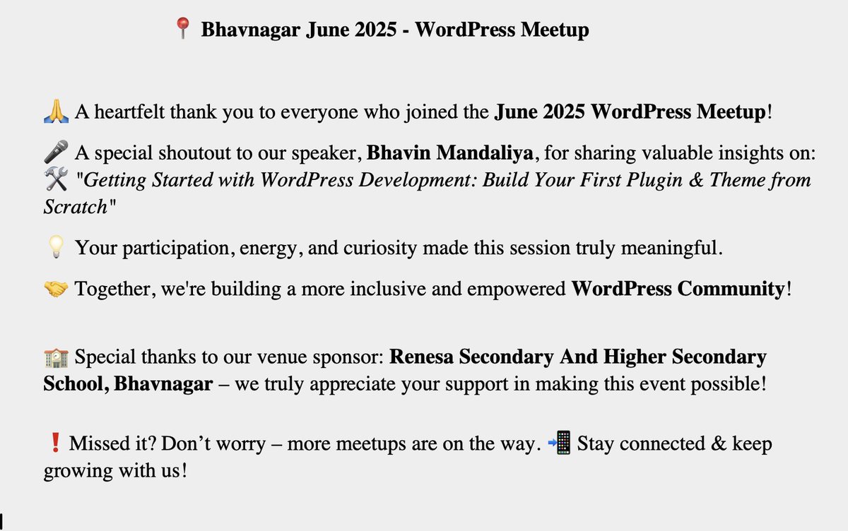 bvnwpmeetup's tweet photo. https://t.co/YUtVyQwv0d