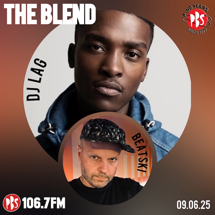blendcorp's tweet image. The Blend on PBS 106.7FM: guest DJ Lag (ZAF) &amp;amp; resident Beatski + new LMNO &amp;amp; D-Styles, Lee Scott feat. Breeze Brewin &amp;amp; Cappo, FOREIGNER, Introspekt, gyrofield ft. Flo State, COIDO, Leo Gibbon x Trim, Pugilist mailchi.mp/94b404a07db6/t…