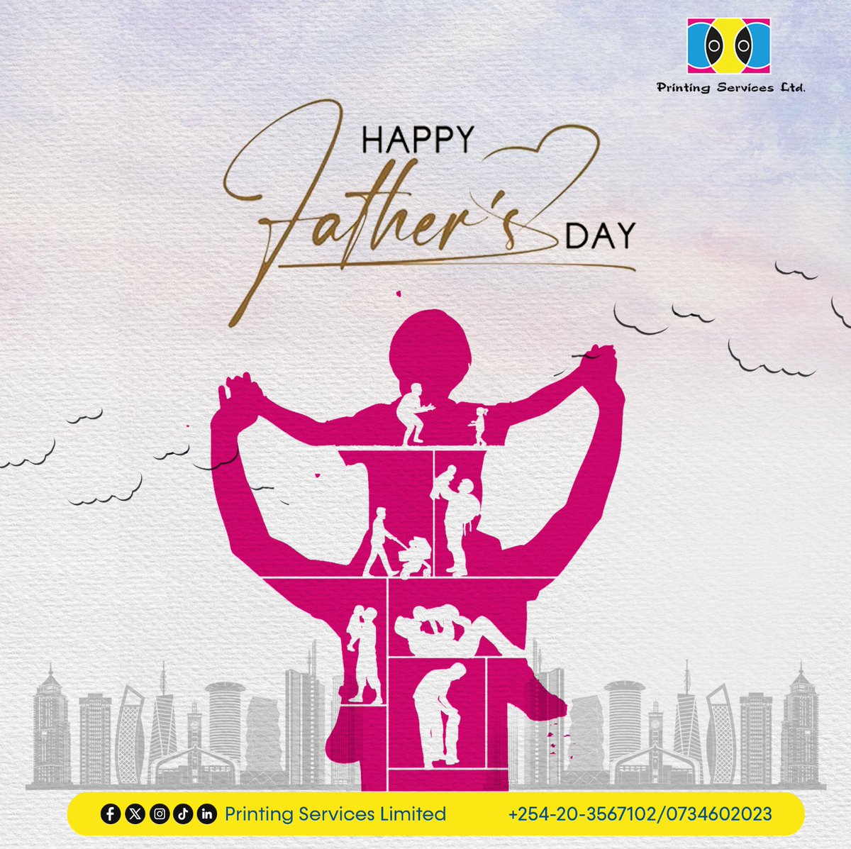 PrintingLimited's tweet photo. Happy Father's Day
#printingservices #printingserviceslimited #books #printing #publishers https://t.co/KM9Ia6Iwte