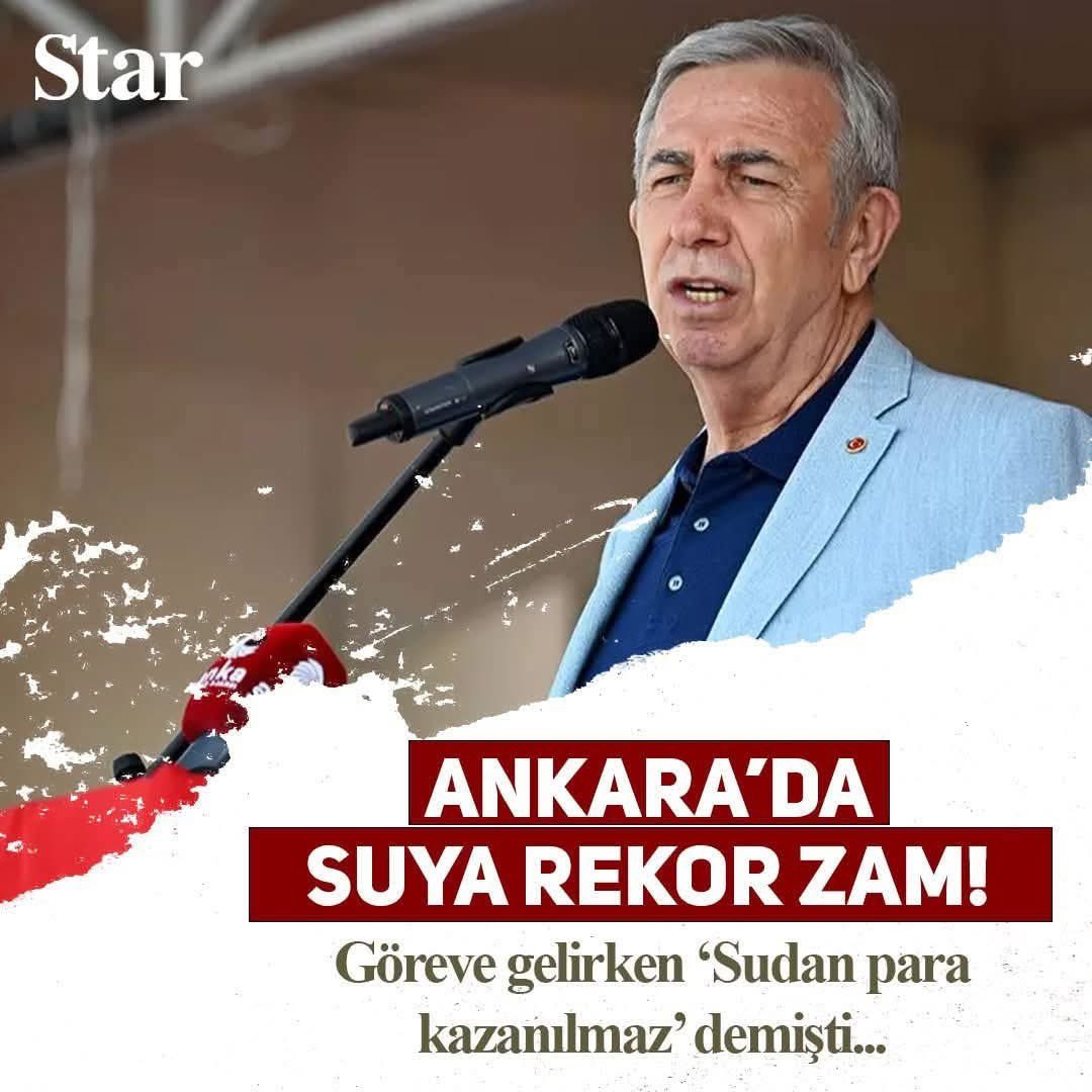 Su insani demiştiniz başkanım ne oldu