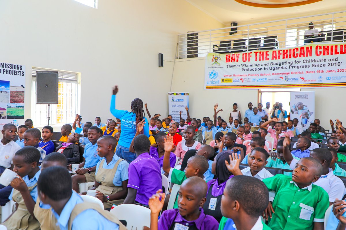 World Vision Uganda (@worldvisionug) on Twitter photo <a href="/WorldVisionUg/">World Vision Uganda</a> has combined efforts with <a href="/Mglsd_UG/">Ministry of Gender, Labour and Social Development</a> to organise #DayoftheAfricanChild children’s dialogue under the theme “Planning and budgeting for childcare and protection, progress since 2010” as a key pre-activity head of tomorrow’s Day of the African Child commemoration. <a href="/WorldVisionUg/">World Vision Uganda</a> has combined efforts with <a href="/Mglsd_UG/">Ministry of Gender, Labour and Social Development</a> to organise #DayoftheAfricanChild children’s dialogue under the theme “Planning and budgeting for childcare and protection, progress since 2010” as a key pre-activity head of tomorrow’s Day of the African Child commemoration.