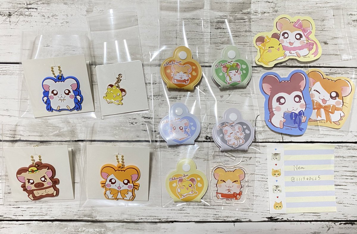 1113abcz5's tweet photo. 👾　交換
ハム太郎 セリア seria ダイソー DAISO 100均

譲)画像①
ハム太郎、リボンちゃん、こうしくん、タイショーくん、マフラーちゃん、ちび丸ちゃん、のっぽくん、かぶるくん、まいどくん

求)画像②、③のねてるくん
郵送交換希望
異種交換になりますが心当たりございましたらご連絡ください https://t.co/T3jHnG2U7k