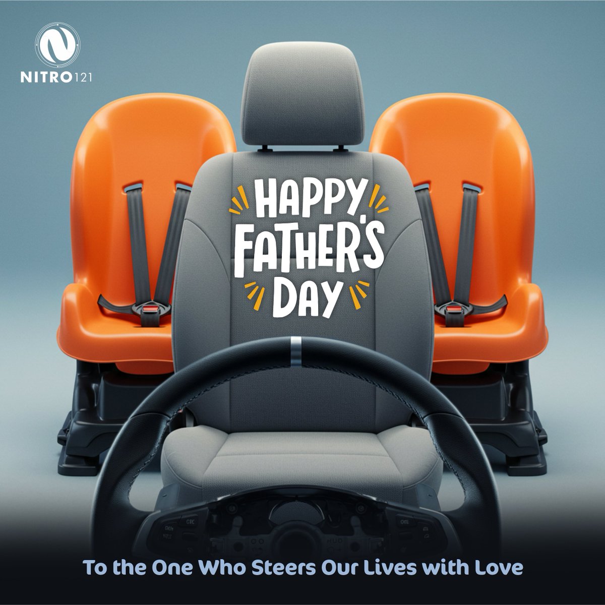 To the MVPs who pilot the plane, captain the ship, and drive the car of love every day — Happy Father's Day.

#FathersDay #Nitro121