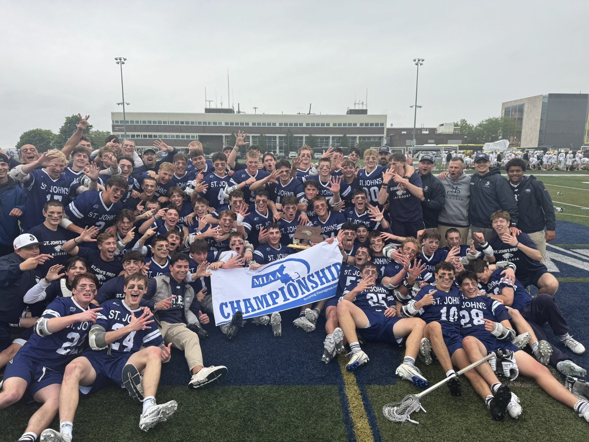 Congratulations to <a href="/MIAA033/">MIAA</a> D1 Boys Lax Champions SJP of Danvers