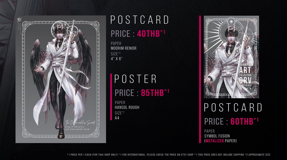 :::::::::: English is Below ::::::::::
มาแน้ววตามสัญญา ใครตามเก็บงานเก่าของ ORV FANMADE ไม่ทันก็อย่าพลาด Art Book กันน้า เฝอไม่แน่ใจว่าจะรีปริ้นท์หรือไม่ เพราะเลือกการเข้าเล่มแบบหาทำมาก 😅

หนนี้เฝอเปิดรอบพรียาวกว่าทุกครั้ง และวางแผนจะเริ่มส่งของช่วงกลางเดือนสิบเอ็ด