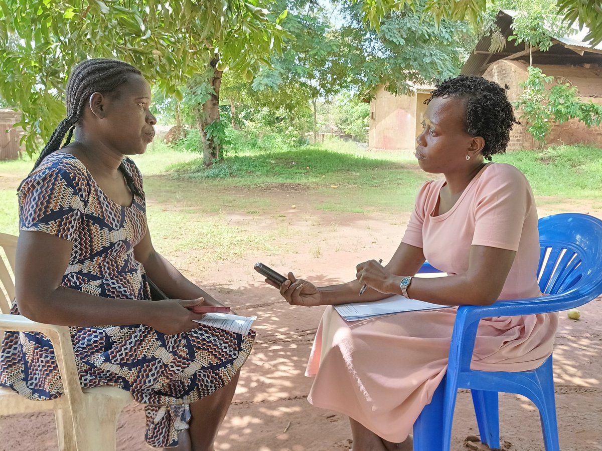 At_The_EQUATOR's tweet photo. In Gulu City, we listened to young women aged 18–24 as part of the Women's Inclusive Services for Health study. This data collection is key to improving access to health service especially for women with disabilities.
#InclusiveHealth #HealthForAll #WISHProject #AtTheEquatorUG https://t.co/Rn6aHPr5ak