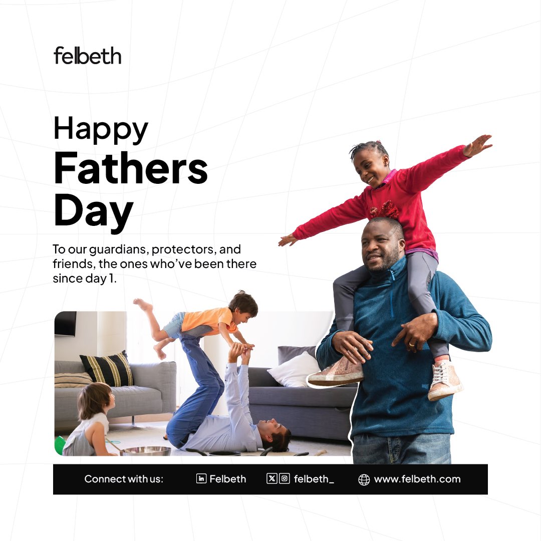 Here’s to the real-life heroes we call dad. Thank you for everything. 

Happy Father’s Day ❤️

#fathersday #web3 #felbeth