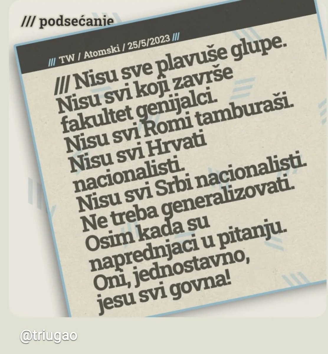 🇷🇸Maximus Decimus Meridius🇷🇸 (@colinjo46) on Twitter photo 
