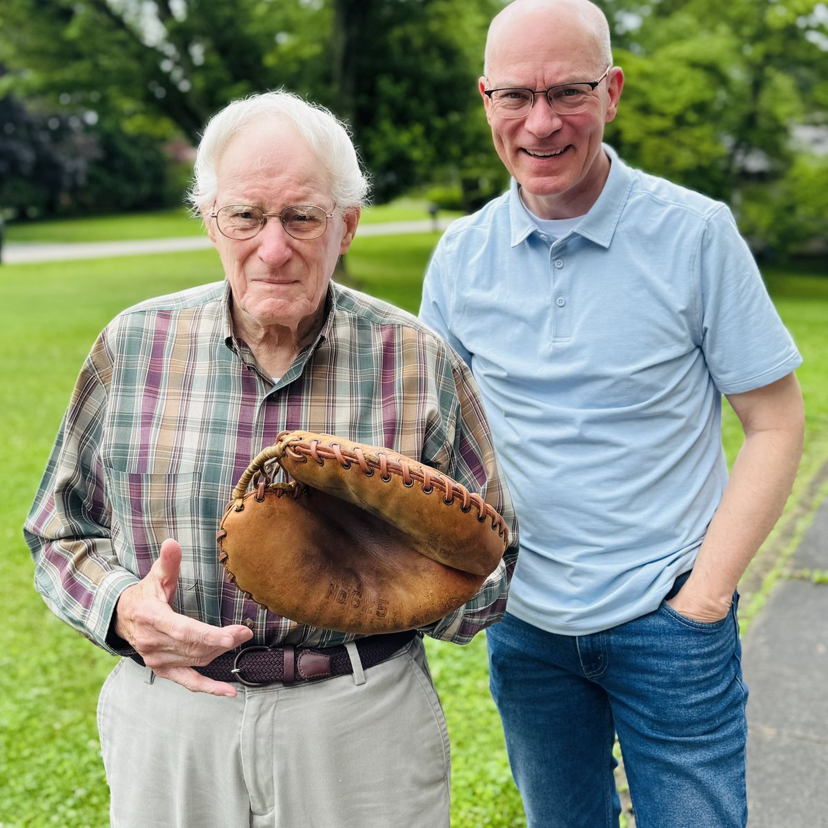 Dr. Jeff Arnett (@eanessupt) on Twitter photo Happy Father’s Day to all dads @eanesisd. Visiting my dad, I brought his old catcher’s mitt that was beautifully restored and relaced for me by <a href="/eemustangs/">Eanes Elementary</a> Principal Lesley Ryan - an artist in her own right. It is what happens every summer: we start anew, refresh and return home. Happy Father’s Day to all dads @eanesisd. Visiting my dad, I brought his old catcher’s mitt that was beautifully restored and relaced for me by <a href="/eemustangs/">Eanes Elementary</a> Principal Lesley Ryan - an artist in her own right. It is what happens every summer: we start anew, refresh and return home.