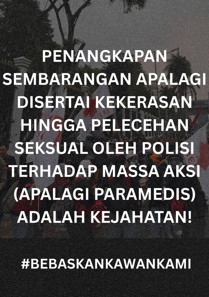 [UNDANGAN MELIPUT]

Kepada Rekan-rekan Media Cetak, Online, dan Elektronik 

Pada 1 Mei 2025, Buruh bersama dengan elemen-elemen masyarakat lainnya tumpah ruah ke jalanan untuk memperingati hari Buruh Internasional. Aksi ini merupakan bentuk ekspresi warga negara untuk
