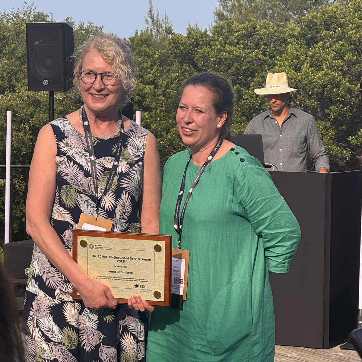 Maggie Simpson (@m4ggiesimpson) on Twitter photo Buzzing from <a href="/escardio/">European Society of Cardiology</a> #ACNAP2025 at the European Heart House – a perfect venue to welcome our amazing community!
Huge 🙏🏻 to the programme committee, board & ESC staff. Brilliant sessions, inspiring conversations & a great Friday night dance! 🪩 🎶
Congrats to <a href="/prof_stromberg/">Anna Strömberg, RN, PhD, FESC, FAHA, FAAN</a> Buzzing from <a href="/escardio/">European Society of Cardiology</a> #ACNAP2025 at the European Heart House – a perfect venue to welcome our amazing community!
Huge 🙏🏻 to the programme committee, board & ESC staff. Brilliant sessions, inspiring conversations & a great Friday night dance! 🪩 🎶
Congrats to <a href="/prof_stromberg/">Anna Strömberg, RN, PhD, FESC, FAHA, FAAN</a>
