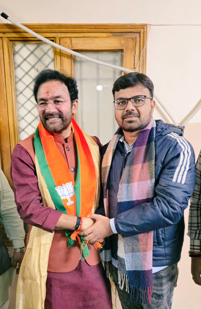 Rahul Awasthi (@irahulawasthi) on Twitter photo भाजपा तेलंगाना के प्रदेश अध्यक्ष और केंद्रीय कोयला एवं खान मंत्री श्री <a href="/kishanreddybjp/">G Kishan Reddy</a> जी को जन्मदिन की हार्दिक बधाई एवं शुभकामनाएं। भाजपा तेलंगाना के प्रदेश अध्यक्ष और केंद्रीय कोयला एवं खान मंत्री श्री <a href="/kishanreddybjp/">G Kishan Reddy</a> जी को जन्मदिन की हार्दिक बधाई एवं शुभकामनाएं।