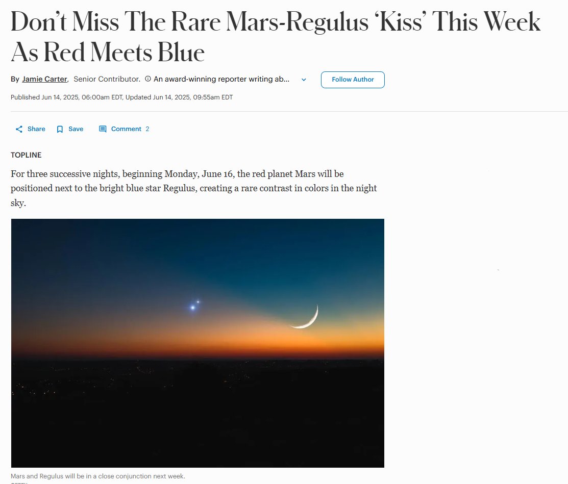 rgrgrg353535's tweet photo. For those of you who can look beyond the veil of 
(faked) reality.

Mars and Regulus meet.
Mars = God of war
Regulus  = Lion Heart (constellation Leo)

Now  you understand why it was called  "Rising Lion". 
Planned long long ago.

https://t.co/Aq5jw1qq7l

https://t.co/EV61KM1Ac2 https://t.co/SElKPYvgcg
