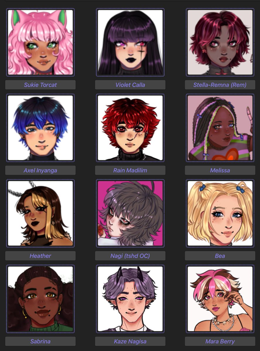 oopstheyredead's tweet photo. Been a while since I’ve posted on this app lol the AI scared me off,,, but here’s my characters for artfight, i planned for more but i dunno if I’ll have time to make more ref sheets for any of my other OCs!! AND MUTUALS HI HELLO HOW ARE YOU? :) https://t.co/wCK2gMjtXd