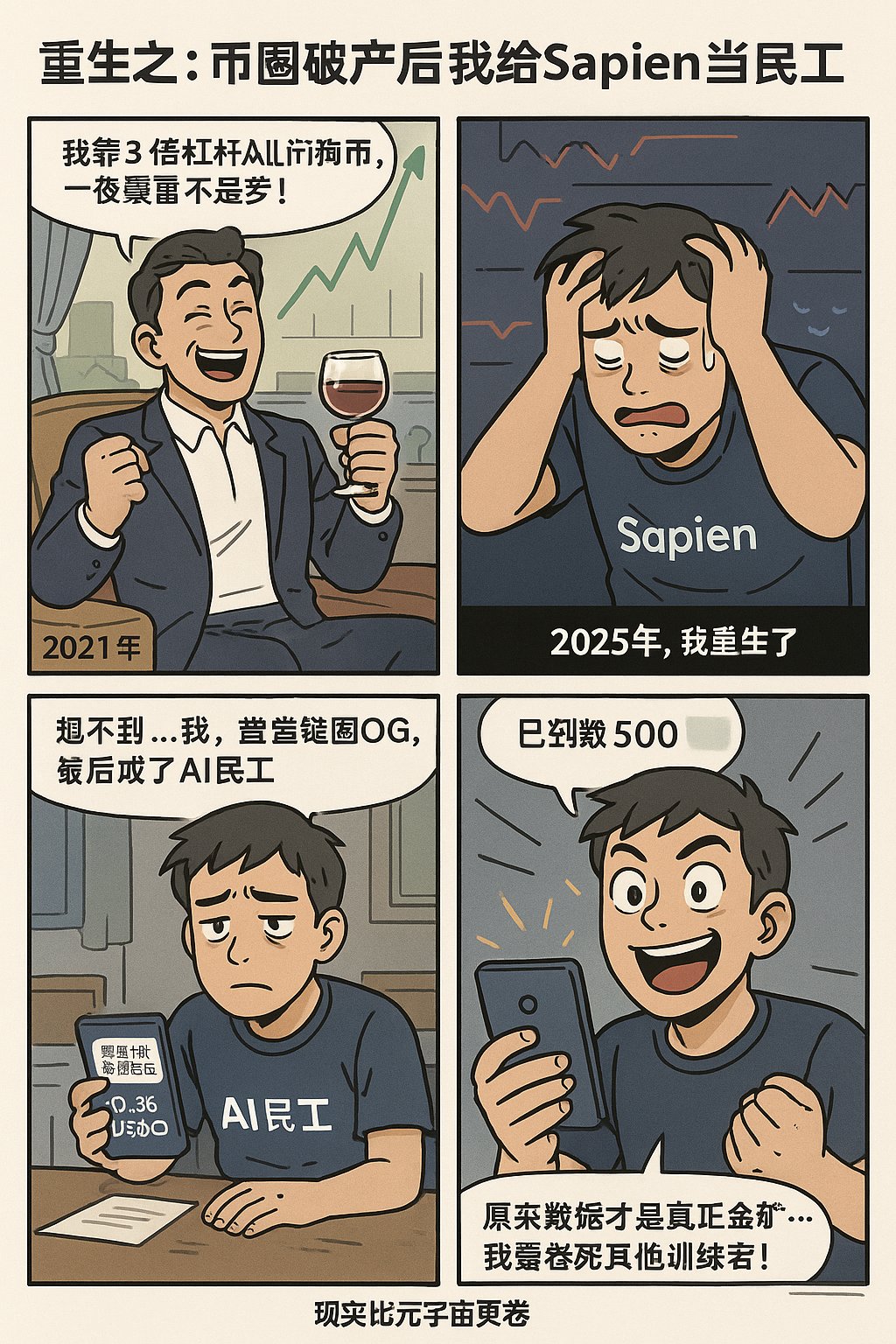 おちつきない子/アレやるとコレ忘れる！ おもしろTシャツ