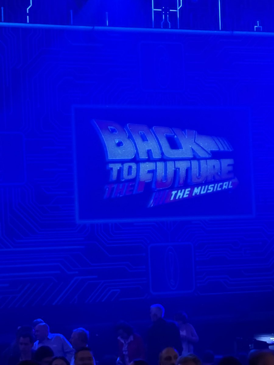 Caught Back to the Future: The Musical in Providence last night. It absolutely rules. It’s running in Boston next month and you 100% should go. It’s easily my favorite modern movie-adaptation musical I’ve seen