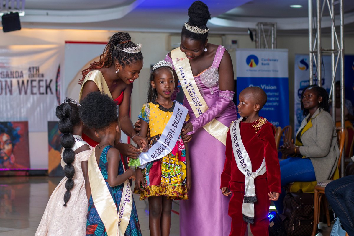 OkelloOg1's tweet photo. Meet Queen Auma Angel Rose Pinky, the new Role Model Foundation Ambassador for Lira City & Lango sub-region! 👑💃🎉 Congrats to the talented Little Face of Lira City on her crowning at Northern Uganda Fashion Week! 💕👗
#LiraCity
#RoleModelFoundation
#NUFW https://t.co/MfP2P4KA4Q