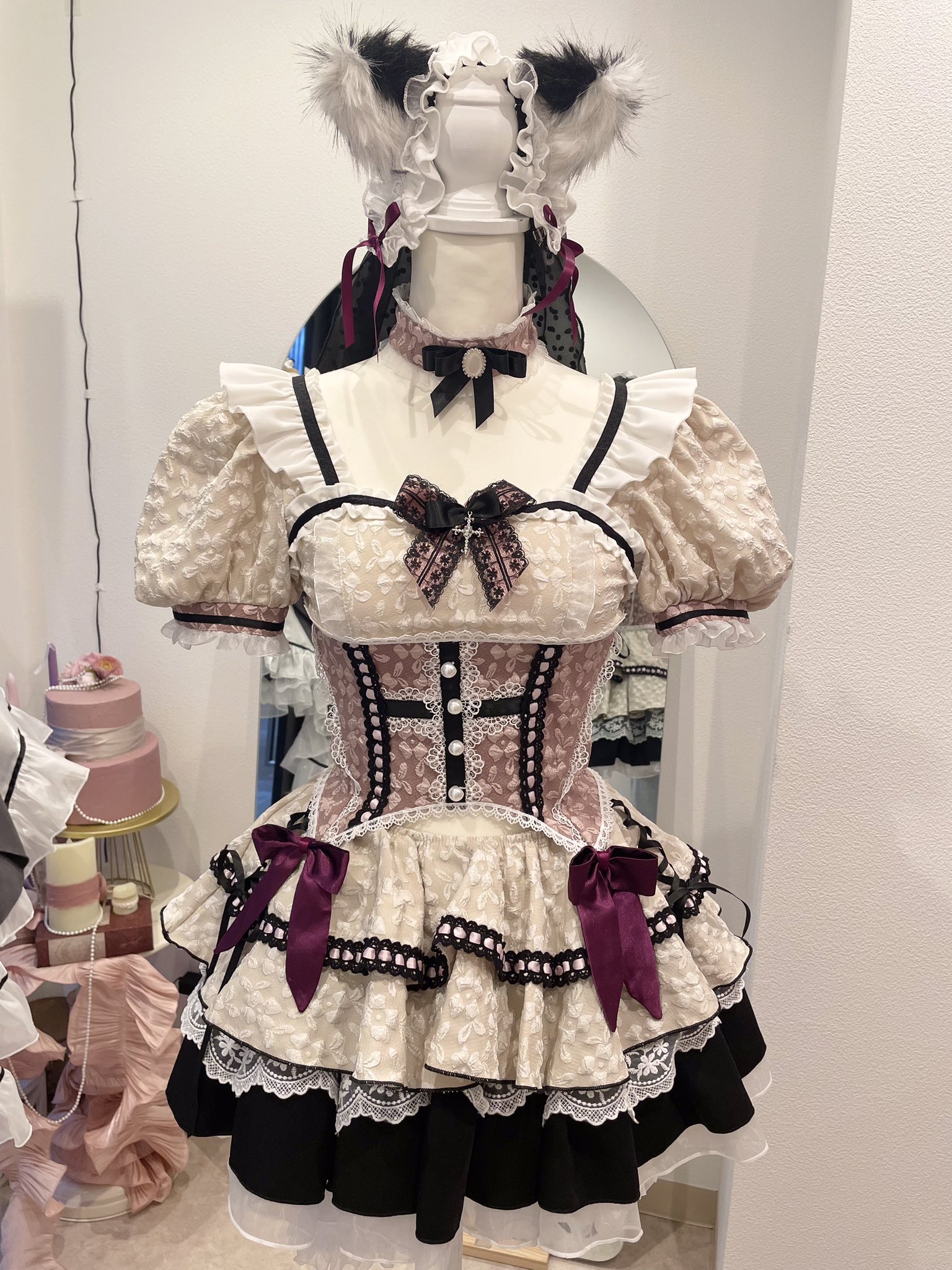 【9点セット】マリームーン ロココフィーユキャットドレス 9点セットマリームーン ロココフィーユキャットドレス 9点セット