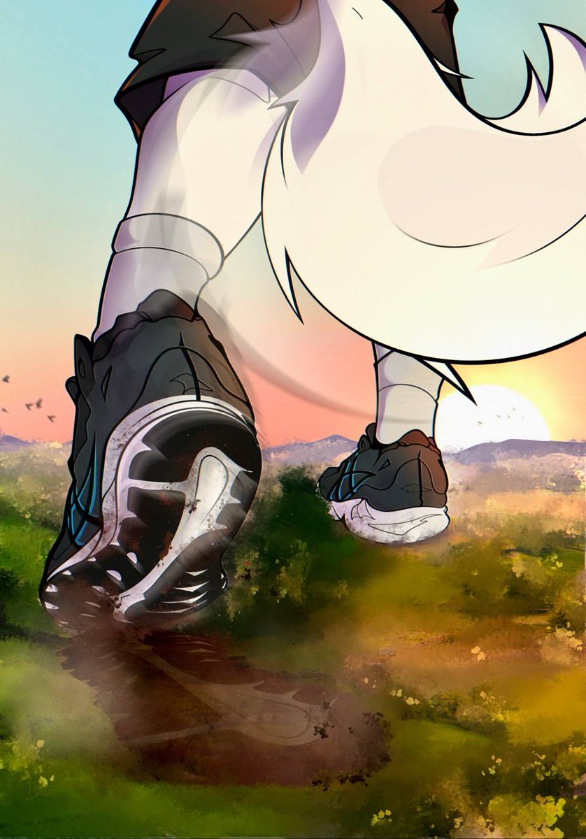 Lupus Kintsugi (@lupuskintsugi) on Twitter photo It feels so good to stretch your legs before a morning run. I'm sure the British countryside won't mind me the shoeprints, a wolf needs his morning workout afterall. If anyone wants me to make a pit stop at their town, hit me up before you hear the thooms.
🎨 by <a href="/speechlessyeen/">speechless (open for comms)</a> It feels so good to stretch your legs before a morning run. I'm sure the British countryside won't mind me the shoeprints, a wolf needs his morning workout afterall. If anyone wants me to make a pit stop at their town, hit me up before you hear the thooms.
🎨 by <a href="/speechlessyeen/">speechless (open for comms)</a>