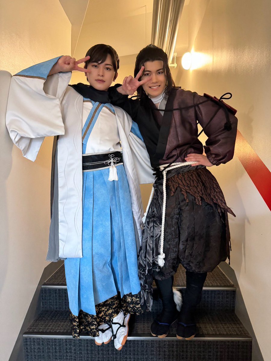 jr_official_X's tweet photo. 【 🎪Theater 】

#竹村実悟 主演、 #関翔馬 出演の舞台
WBB vol.26「サムライモード」 
本日全ての公演が終演しました✨⚔️

ガラクシャと凌明、それぞれの熱い想いと友情はいかがでしたか？🫣💓

たくさんのご来場、ご声援、ありがとうございました✌️🙂✌️😁

#サムライモード https://t.co/ILvwrvet6T