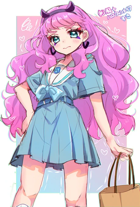 #みんなが描いたローラナントカカントカラメールが見たい
夏はとろぷり🌺🧜🏻‍♀️ 