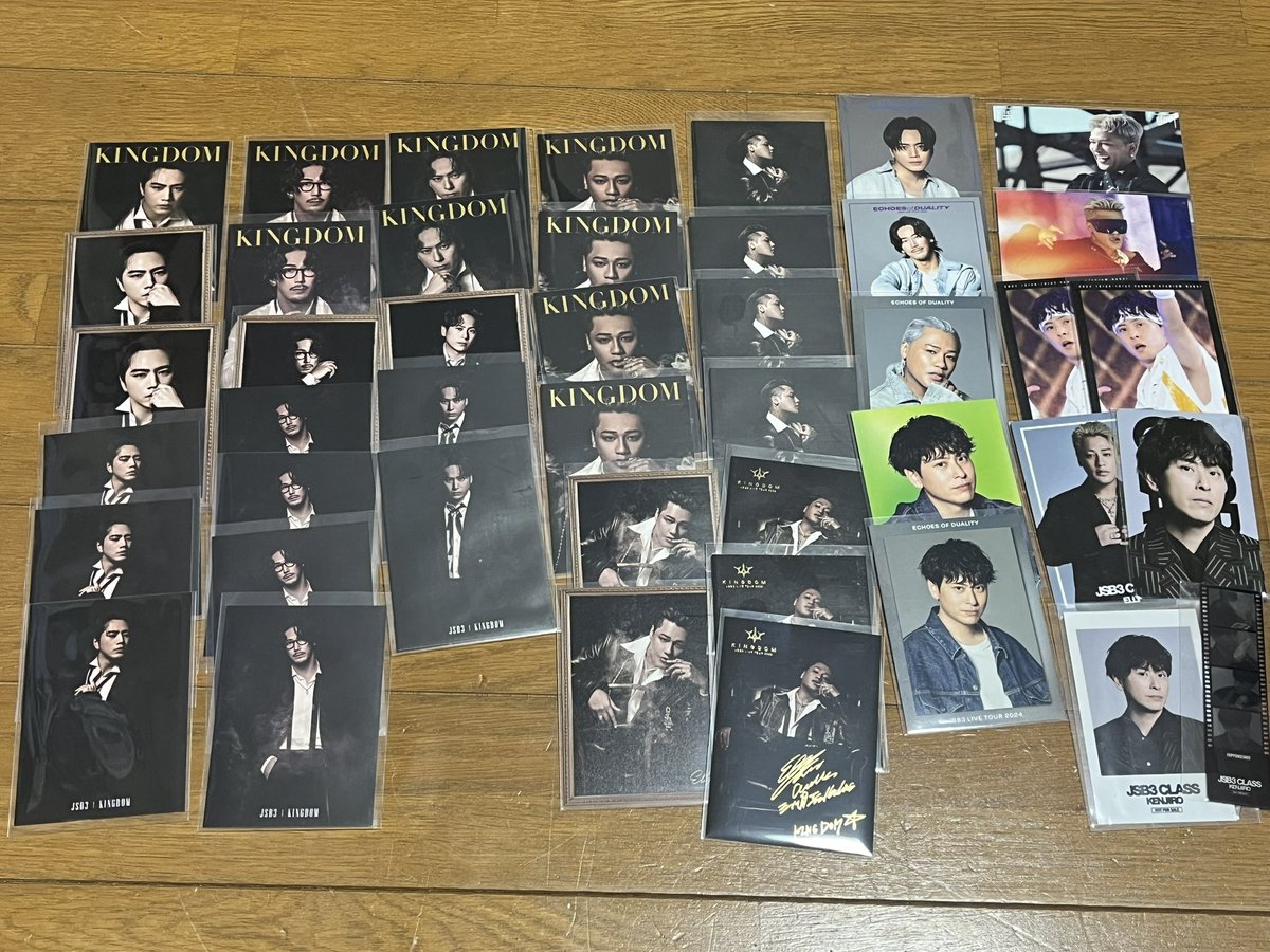 三代目 J SOUL BROTHERS JSB3 フォトカード 交換

譲★小林直己、山下健二郎、ELLY、登坂広臣、今市隆二

求★過去含む
NAOTO、岩田剛典、今市隆二　なんでも◎
ものによってはn:1可能

福岡現地or郵送で交換してくださる方
お願いいたします🙇‍♀️

※大阪での現地交換は要相談