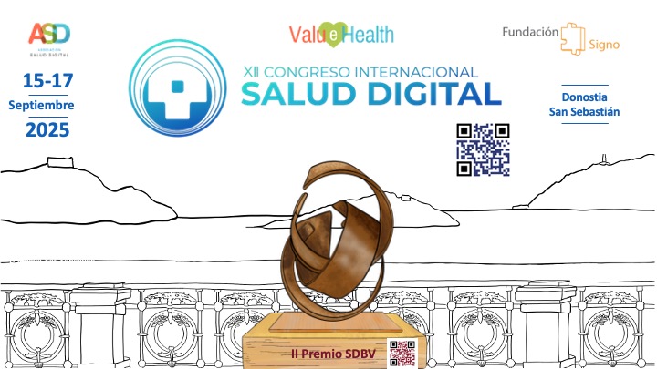Marisa Merino (@marisamerinoh) on Twitter photo Inscríbete ya en el #XIICongresoSaludDigital!
📅 15-17 septiembre 2025
📍 Donostia-San Sebastián | Presencial y online
Lema: “Contribuyendo a la sostenibilidad”
Charlas, talleres, networking y entrega del #PremioSaludDigitalBasadoEnValor ¡Participa! <a href="/ASaludDigital/">Asoc. Salud Digital</a> <a href="/fundacionsigno/">Fundación Signo</a> Inscríbete ya en el #XIICongresoSaludDigital!
📅 15-17 septiembre 2025
📍 Donostia-San Sebastián | Presencial y online
Lema: “Contribuyendo a la sostenibilidad”
Charlas, talleres, networking y entrega del #PremioSaludDigitalBasadoEnValor ¡Participa! <a href="/ASaludDigital/">Asoc. Salud Digital</a> <a href="/fundacionsigno/">Fundación Signo</a>