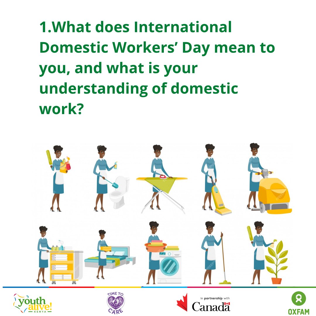 International Domestic Worker's Day is coming. What does it mean to you, and how do you understand the role of domestic work in our society? #TimeToCare #IDW2025