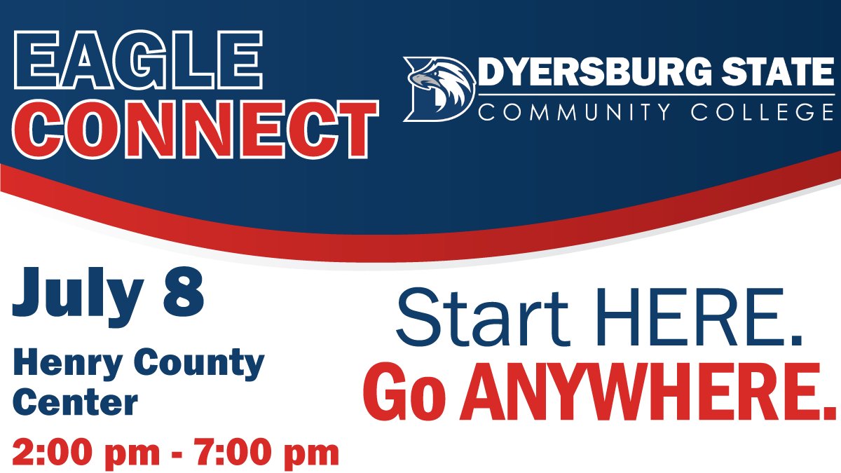 Calling all students! Join us for our Eagle Connect event!🦅

📍Henry County Center, 55 Jones Bend Rd. Ext., Paris, TN! 

#EagleConnect #StartHereGoAnywhere
