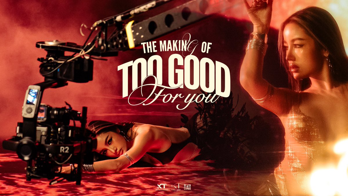 The Making of 'TOO GOOD FOR YOU' by KT KRATAE 🎬🎶

แอดมินพาชมเบื้องหลังกว่าจะมาเป็น Official MV ที่ยิ่งใหญ่ จัดหนักจัดเต็มในทุกพาร์ต ตั้งแต่ขั้นตอนเริ่มทำเพลง ออกแบบท่าเต้น รวมถึงโปรดักชันสุดอลังการที่ทุ่มงบกว่าแปดหลัก  เราผ่านอะไรกันมาบ้าง ไปดูกันเลย~ ❤️‍🔥

📍รับชมได้ทาง Youtube