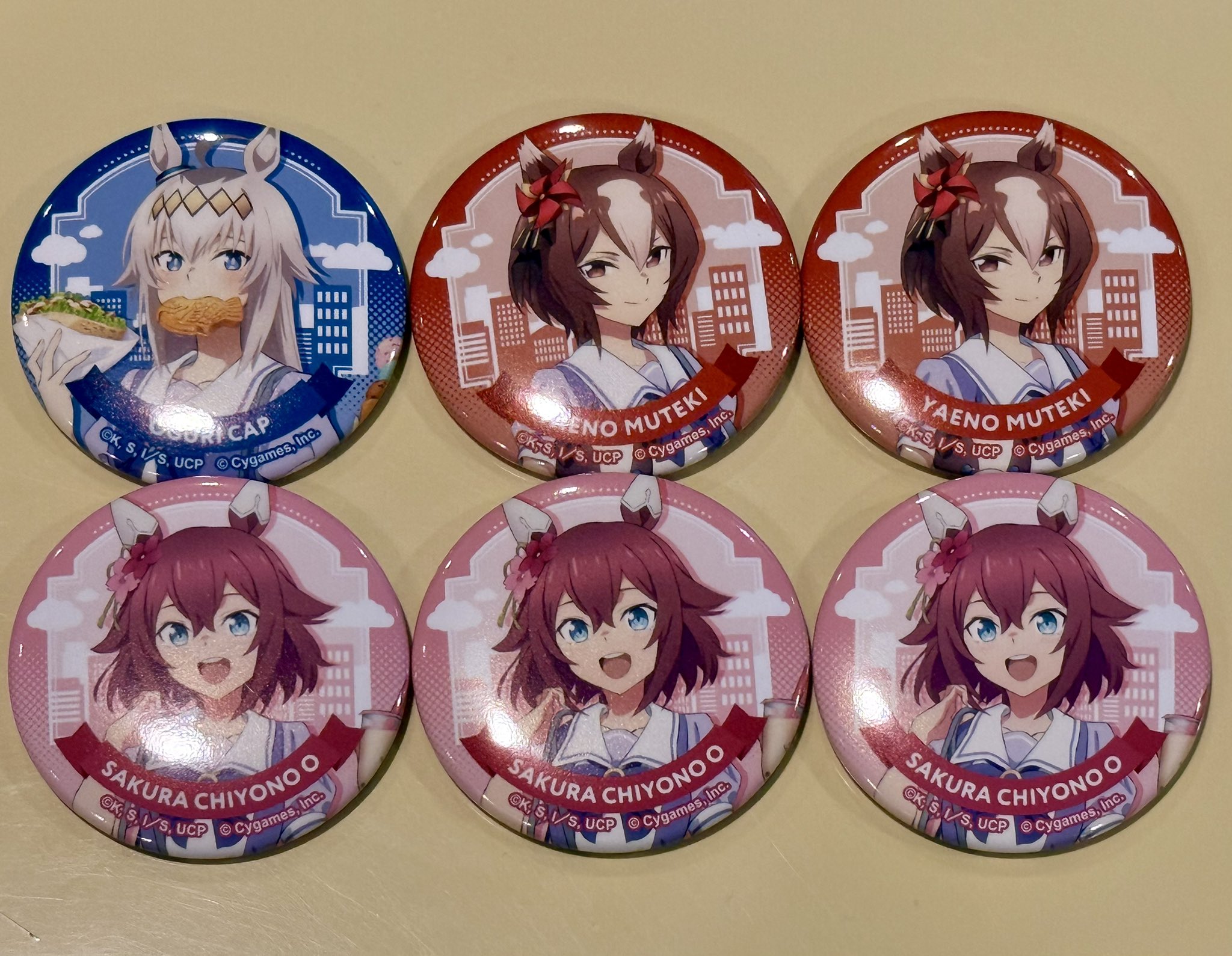 ウマ娘　シンデレラグレイ　TOPPA 秋葉原　バッジ　オグリキャップ 23点 ウマ娘 シンデレラグレイ TOPPA 秋葉原 バッジ オグリキャップ1